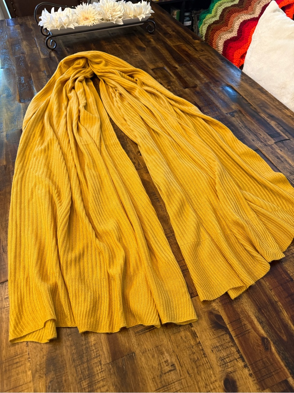 🍒NWT large wrap. mustard yellow fall whimsygoth shawl accessory fairy golden